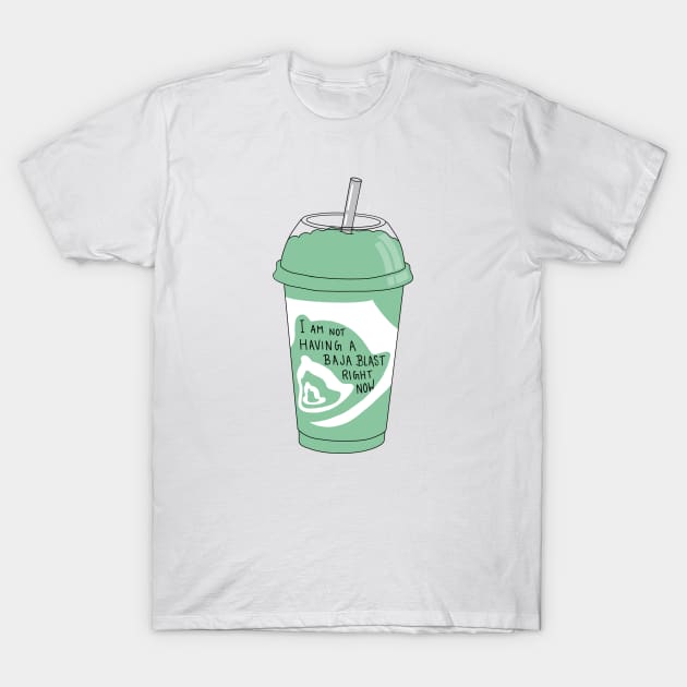Taco bell shirt baja blast top